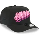 lippikset-kaareva-musta-snapback-9fifty-a-frame-neon-oakland-athletics-mlb-new-era