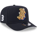 lippikset-kaareva-laivastonsininen-snapback-9fifty-a-frame-emblem-boston-red-sox-mlb-new-era