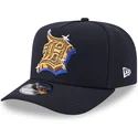 lippikset-kaareva-laivastonsininen-snapback-9fifty-a-frame-emblem-detroit-tigers-mlb-new-era