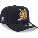 lippikset-kaareva-laivastonsininen-snapback-9fifty-a-frame-emblem-detroit-tigers-mlb-new-era