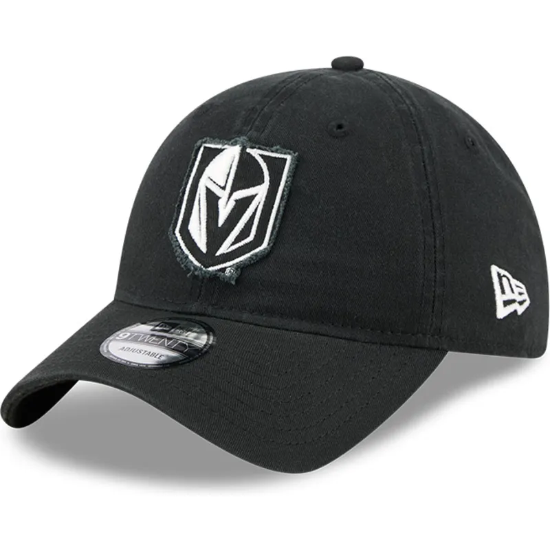 cap-kaareva-black-adjustable-strap-9twenty-stamp-vegas-golden-knights-nhl-new-era