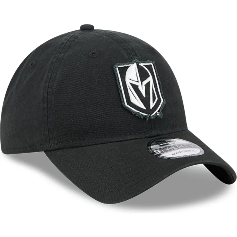 cap-kaareva-black-adjustable-strap-9twenty-stamp-vegas-golden-knights-nhl-new-era