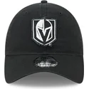 cap-kaareva-black-adjustable-strap-9twenty-stamp-vegas-golden-knights-nhl-new-era