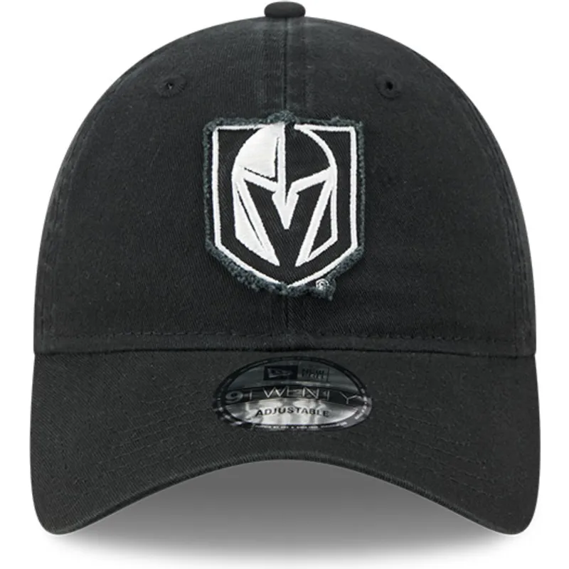 cap-kaareva-black-adjustable-strap-9twenty-stamp-vegas-golden-knights-nhl-new-era