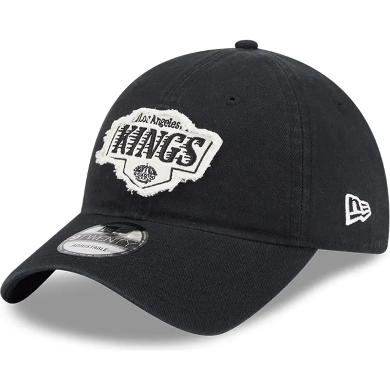lippikset-kaareva-musta-saadettava-nauha-9twenty-stamp-los-angeles-kings-nhl-new-era