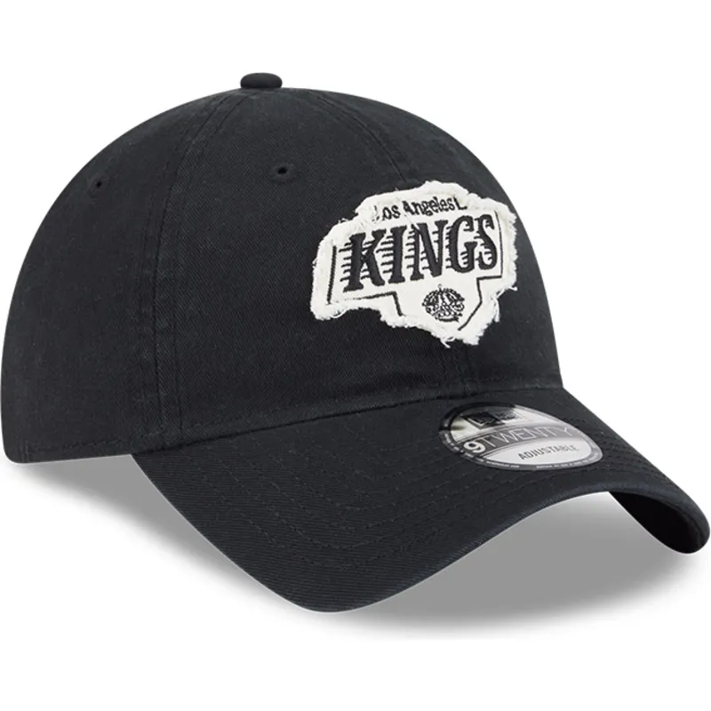 lippikset-kaareva-musta-saadettava-nauha-9twenty-stamp-los-angeles-kings-nhl-new-era