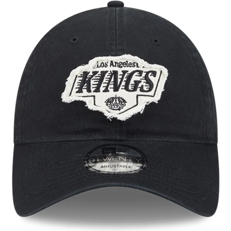 lippikset-kaareva-musta-saadettava-nauha-9twenty-stamp-los-angeles-kings-nhl-new-era