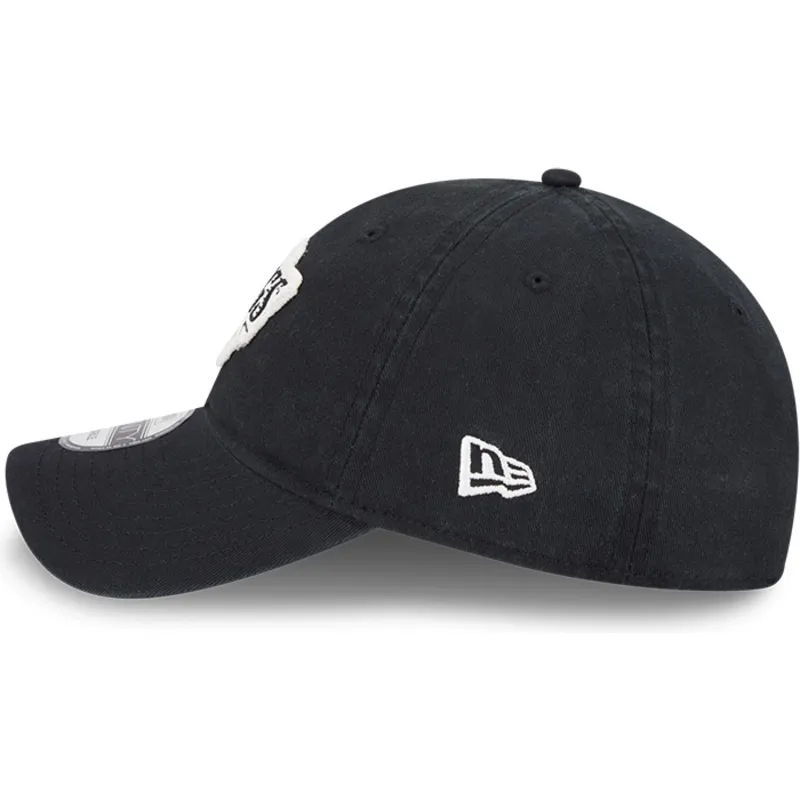 lippikset-kaareva-musta-saadettava-nauha-9twenty-stamp-los-angeles-kings-nhl-new-era