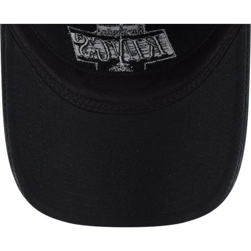 lippikset-kaareva-musta-saadettava-nauha-9twenty-stamp-los-angeles-kings-nhl-new-era