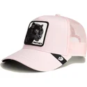 lippikset-kaareva-rekka-vaaleanpunainen-snapback-panther-sport-the-farm-goorin-bros