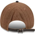 lippikset-kaareva-ruskea-saadettava-nauha-9twenty-a-frame-wool-pinstripe-new-york-yankees-mlb-new-era