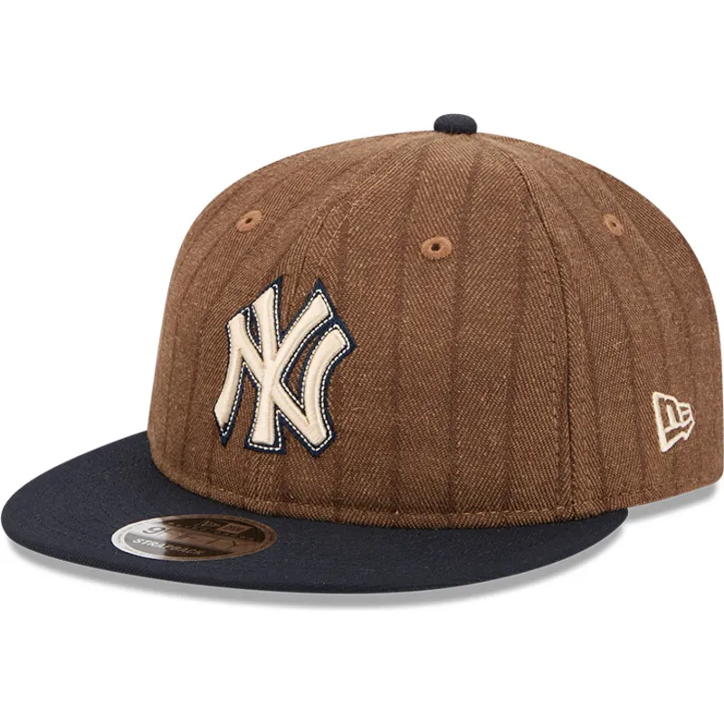 lippikset-littea-ruskea-saadettava-nauha-9fifty-retro-crown-wool-pinstripe-new-york-yankees-mlb-new-era lippikset-littea-ruskea-saadettava-nauha-9fifty-retro-crown-wool-pinstripe-new-york-yankees-mlb-new-era