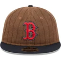 lippikset-littea-ruskea-saadettava-nauha-9fifty-retro-crown-wool-pinstripe-boston-red-sox-mlb-new-era