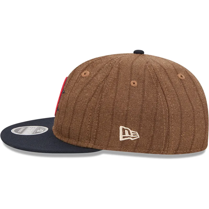 lippikset-littea-ruskea-saadettava-nauha-9fifty-retro-crown-wool-pinstripe-boston-red-sox-mlb-new-era