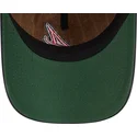 lippikset-kaareva-ruskea-saadettava-nauha-9twenty-a-frame-wool-pinstripe-atlanta-braves-mlb-new-era