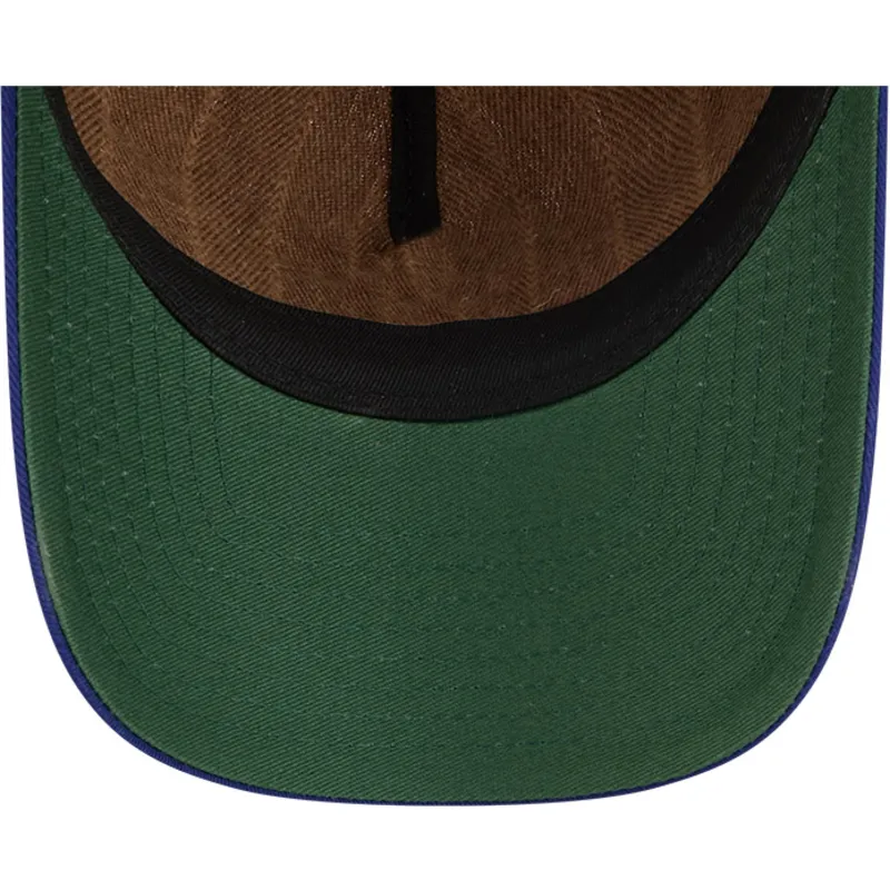 cap-kaareva-brown-adjustable-strap-9twenty-a-frame-wool-pinstripe-detroit-tigers-mlb-new-era