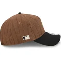 lippikset-kaareva-ruskea-saadettava-nauha-9twenty-a-frame-wool-pinstripe-chicago-white-sox-mlb-new-era
