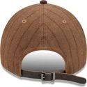 lippikset-kaareva-ruskea-saadettava-nauha-9twenty-a-frame-wool-pinstripe-san-diego-padres-mlb-new-era