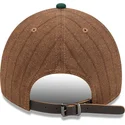 cap-kaareva-brown-adjustable-strap-9twenty-a-frame-wool-pinstripe-oakland-athletics-mlb-new-era