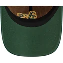 cap-kaareva-brown-adjustable-strap-9twenty-a-frame-wool-pinstripe-oakland-athletics-mlb-new-era