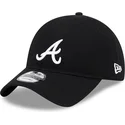 lippikset-kaareva-musta-saadettava-nauha-9twenty-merino-wool-atlanta-braves-mlb-new-era