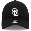 lippikset-kaareva-musta-saadettava-nauha-9twenty-merino-wool-san-diego-padres-mlb-new-era