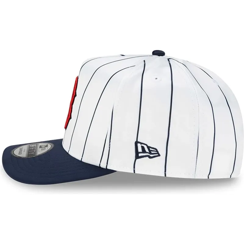 lippikset-kaareva-valkoinen-snapback-9fifty-a-frame-satin-pinstripe-boston-red-sox-mlb-new-era