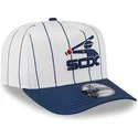 cap-kaareva-white-snapback-9fifty-a-frame-satin-pinstripe-chicago-white-sox-mlb-new-era