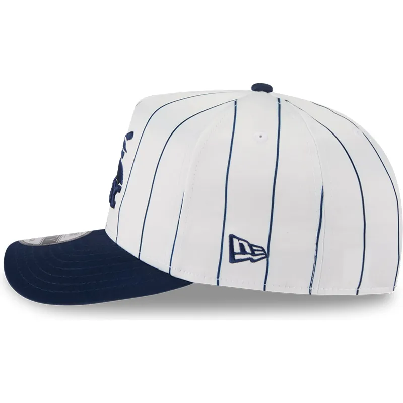 cap-kaareva-white-snapback-9fifty-a-frame-satin-pinstripe-chicago-white-sox-mlb-new-era cap-kaareva-white-snapback-9fifty-a-frame-satin-pinstripe-chicago-white-sox-mlb-new-era