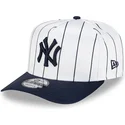 lippikset-kaareva-valkoinen-snapback-9fifty-a-frame-satin-pinstripe-new-york-yankees-mlb-new-era