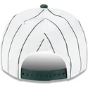 lippikset-kaareva-valkoinen-snapback-9fifty-a-frame-satin-pinstripe-oakland-athletics-mlb-new-era