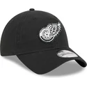 lippikset-kaareva-musta-saadettava-nauha-9twenty-stamp-detroit-red-wings-nhl-new-era