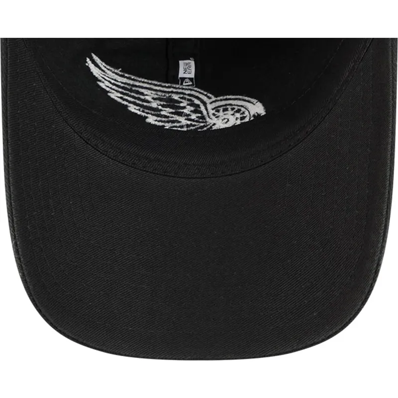 lippikset-kaareva-musta-saadettava-nauha-9twenty-stamp-detroit-red-wings-nhl-new-era