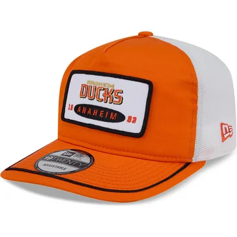 Cap kaareva orange snapback 19TWENTY Embroidered Patch Anaheim Ducks NHL New Era