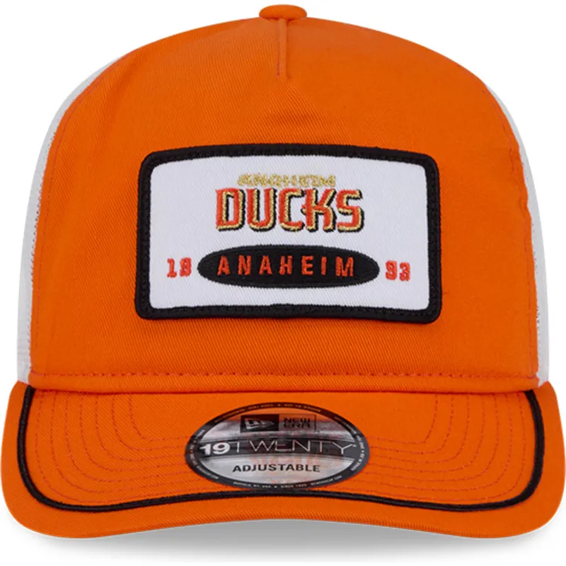 cap-kaareva-orange-snapback-19twenty-embroidered-patch-anaheim-ducks-nhl-new-era cap-kaareva-orange-snapback-19twenty-embroidered-patch-anaheim-ducks-nhl-new-era