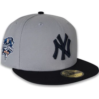 Cap litteä gray ajustada 59FIFTY World Series 2000 Side Patch New York Yankees MLB New Era