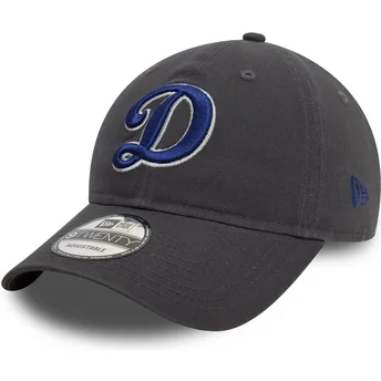 Cap kaareva gray adjustable strap 9TWENTY Core Classic Los Angeles Dodgers MLB New Era