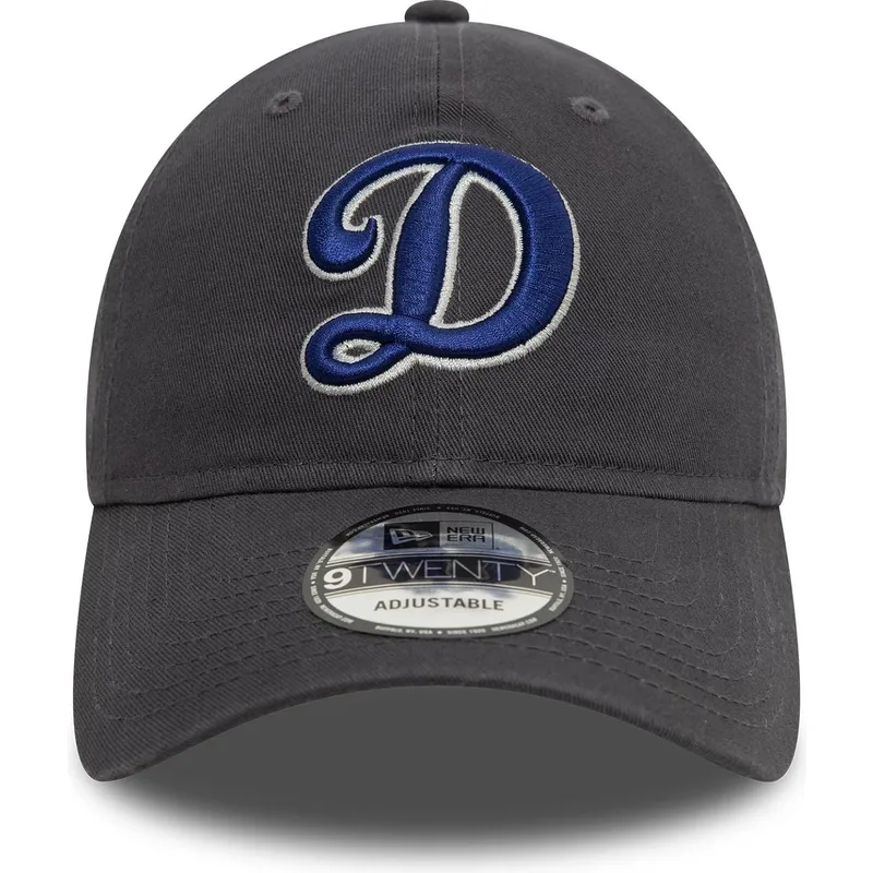 cap-kaareva-gray-adjustable-strap-9twenty-core-classic-los-angeles-dodgers-mlb-new-era