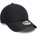 lippikset-kaareva-laivastonsininen-saadettava-nauha-9forty-pin-new-york-yankees-mlb-new-era