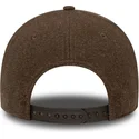 lippikset-kaareva-ruskea-snapback-9forty-melton-wool-detroit-tigers-mlb-new-era
