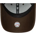 lippikset-kaareva-ruskea-snapback-9forty-melton-wool-detroit-tigers-mlb-new-era