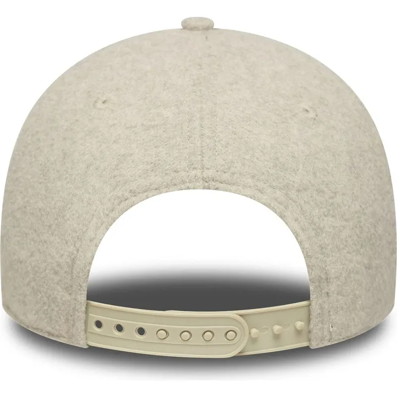 cap-kaareva-beige-snapback-9forty-melton-wool-new-york-yankees-mlb-new-era cap-kaareva-beige-snapback-9forty-melton-wool-new-york-yankees-mlb-new-era