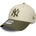 lippikset-kaareva-monivarinen-saadettava-nauha-9forty-side-patch-new-york-yankees-mlb-new-era