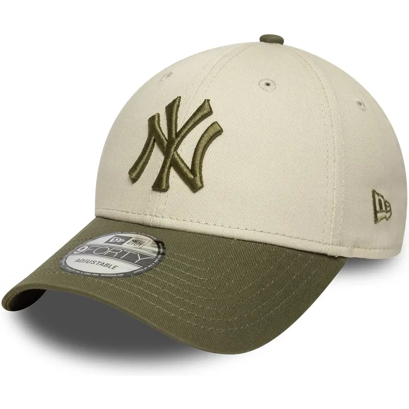 lippikset-kaareva-monivarinen-saadettava-nauha-9forty-side-patch-new-york-yankees-mlb-new-era