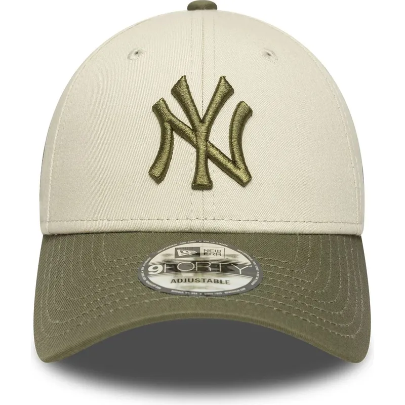 lippikset-kaareva-monivarinen-saadettava-nauha-9forty-side-patch-new-york-yankees-mlb-new-era