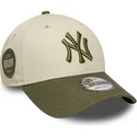 lippikset-kaareva-monivarinen-saadettava-nauha-9forty-side-patch-new-york-yankees-mlb-new-era