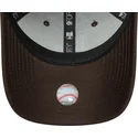 lippikset-kaareva-ruskea-saadettava-nauha-9forty-outline-los-angeles-dodgers-mlb-new-era