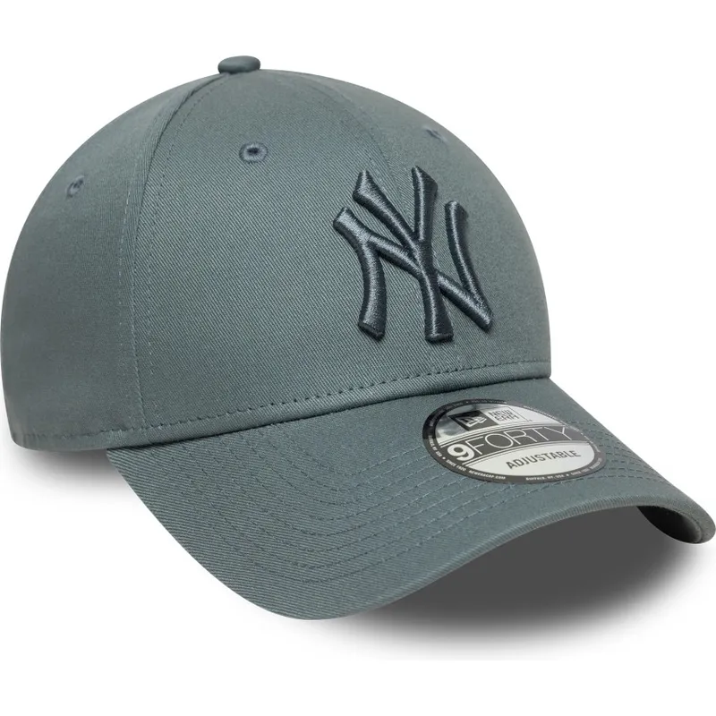lippikset-kaareva-harmaa-saadettava-nauha-9forty-league-essential-new-york-yankees-mlb-new-era