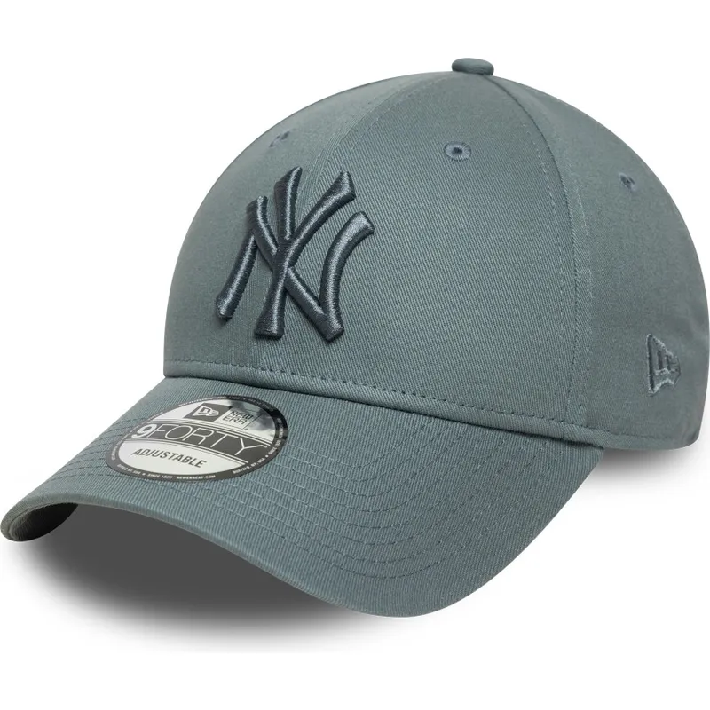 lippikset-kaareva-harmaa-saadettava-nauha-9forty-league-essential-new-york-yankees-mlb-new-era