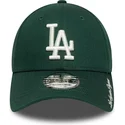 lippikset-kaareva-vihrea-saadettava-nauha-9forty-visor-script-los-angeles-dodgers-mlb-new-era